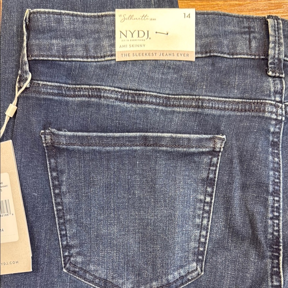 BRAND NEW NYDJ Le Silhouette Ami Skinny High-Rise Jeans - Picture 11 of 12